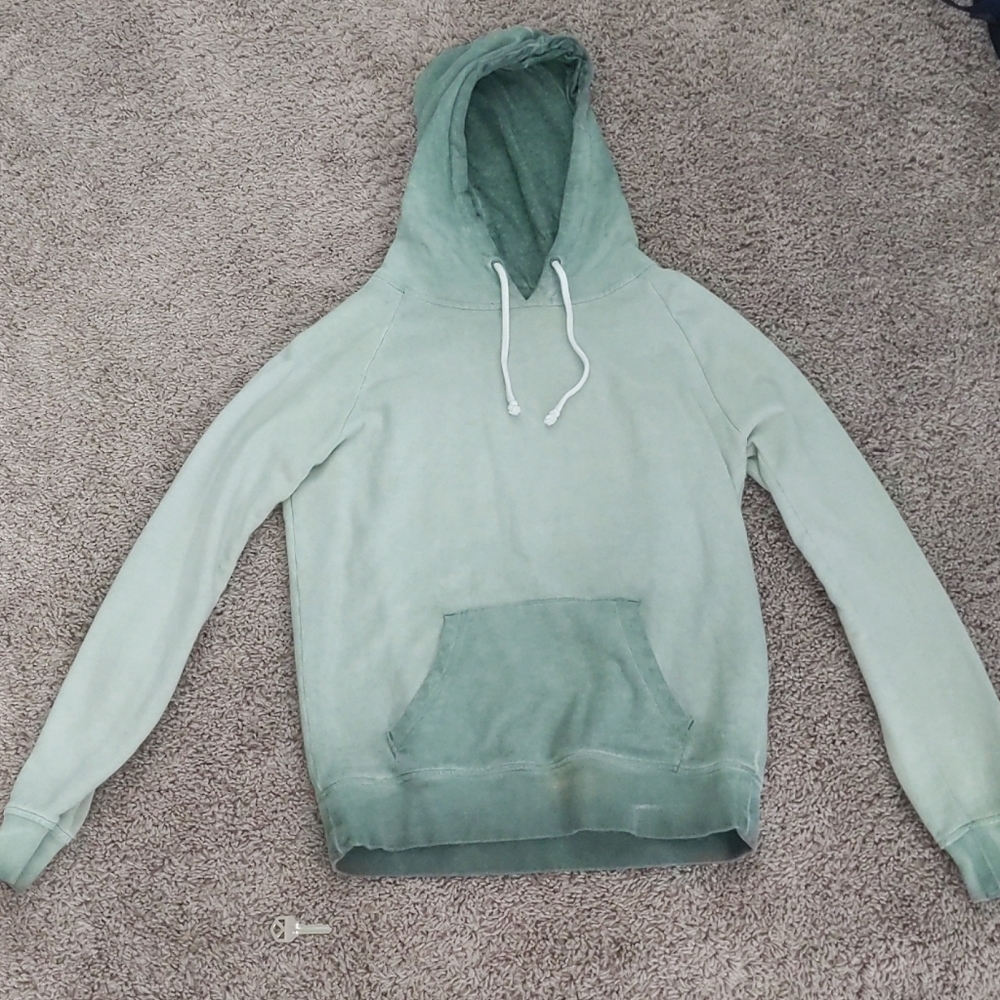 Zine Green Acid-Wash sweatshirt